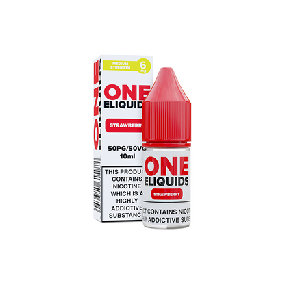 One E-Liquids - Flavoured Nicotine E-Liquid 10ml (50VG/50PG) 6mg