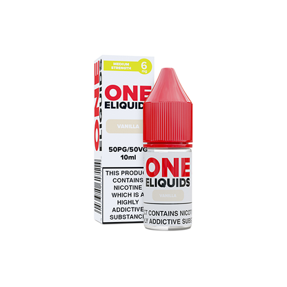 One E-Liquids - Flavoured Nicotine E-Liquid 10ml (50VG/50PG) 6mg