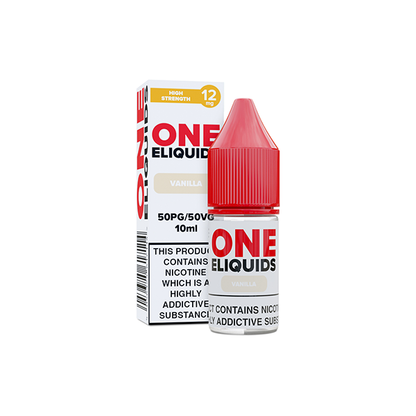 One E-Liquids - Flavoured Nicotine E-Liquid 10ml (50VG/50PG) 12mg