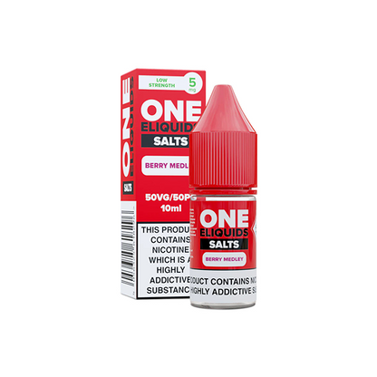 One E-Liquids - Flavoured Nic Salt 10ml (50VG/50PG) 5mg