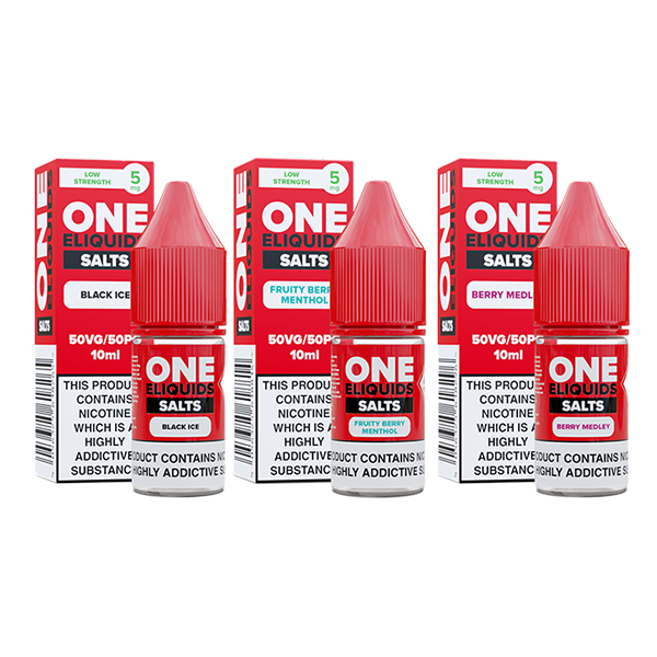 One E-Liquids - Flavoured Nic Salt 10ml (50VG/50PG) 5mg