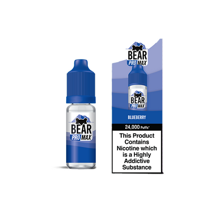 Bear Pro Max - 75ml Longfill Bar Series includes 4X 20mg Bar Salts