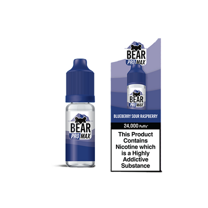 Bear Pro Max - 75ml Longfill Bar Series includes 4X 20mg Bar Salts