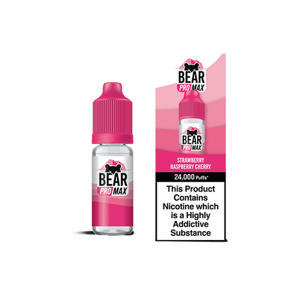 Bear Pro Max - 75ml Longfill Bar Series includes 4X 20mg Bar Salts