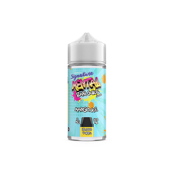 Signature - Mental Bar Juice 100ml Shortfill (50PG/50VG) 0mg