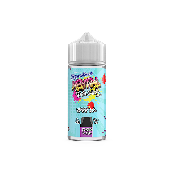 Signature - Mental Bar Juice 100ml Shortfill (50PG/50VG) 0mg