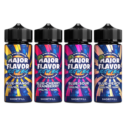 Major Flavour - Best Of Blue 100ml Shortfill 0mg (70VG/30PG)