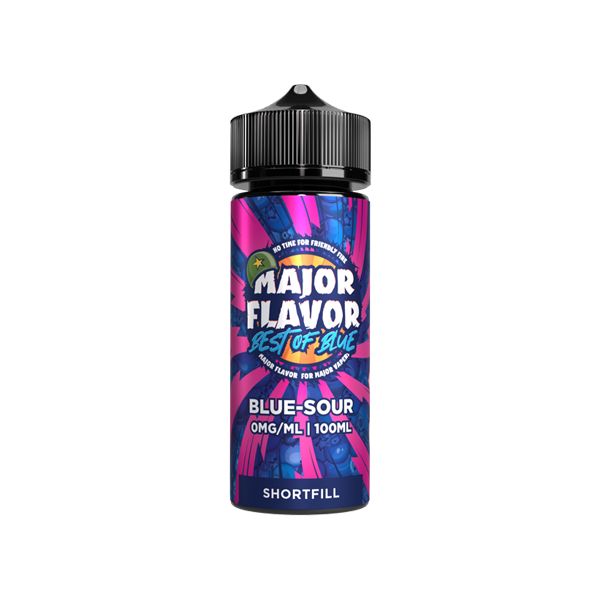 Major Flavour - Best Of Blue 100ml Shortfill 0mg (70VG/30PG)