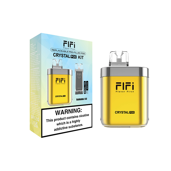 FLFI - Crystal Disposable Pod Kit 600 Puff 20mg