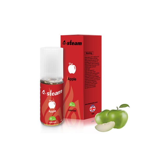 A-Steam - Fruit Flavours 6MG 10ML (50VG/50PG)