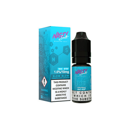 Nasty Salts - 10ml Nic Salts (50VG/50PG) 10mg