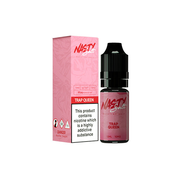 Nasty Salts - 10ml Nic Salts (50VG/50PG) 10mg