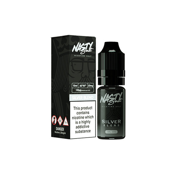 Nasty Salts - 10ml Nic Salts (50VG/50PG) 10mg