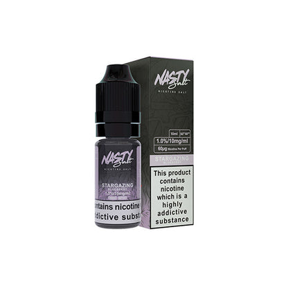 Nasty Salts - 10ml Nic Salts (50VG/50PG) 10mg