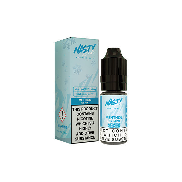 Nasty Salts - 10ml Nic Salts (50VG/50PG) 10mg