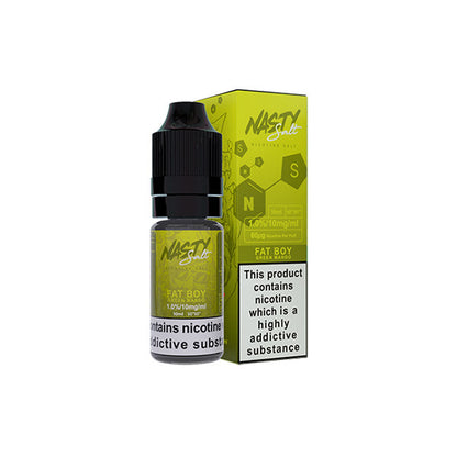 Nasty Salts - 10ml Nic Salts (50VG/50PG) 10mg