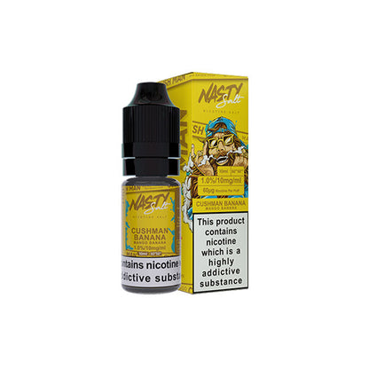 Nasty Salts - 10ml Nic Salts (50VG/50PG) 10mg