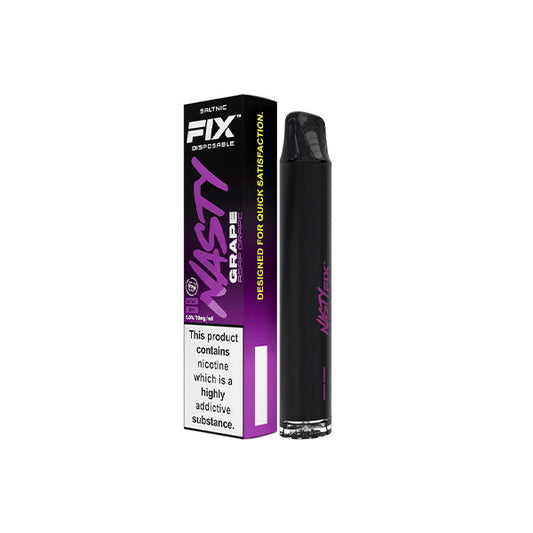 Nasty - Air Fix Disposable Vaping Device 675 Puffs 20mg