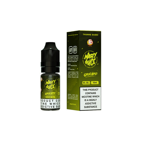 Nasty - 50/50 18mg 10ml E-Liquids (50VG/50PG)