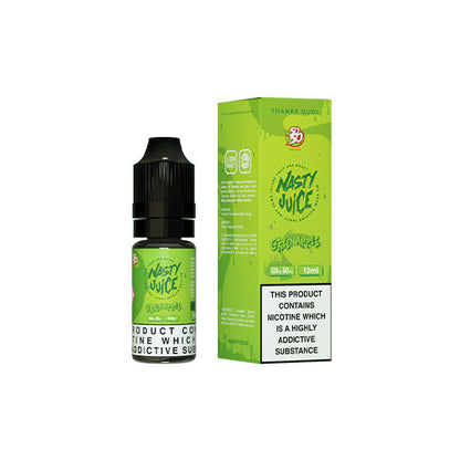 Nasty - 50/50 18mg 10ml E-Liquids (50VG/50PG)