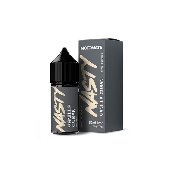 Nasty Juice - Mod Mate 50ml Shortfill 0mg (70VG/30PG)