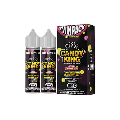 Drip More - Candy King 50ml Shortfill 0mg Twin Pack (70VG/30PG)