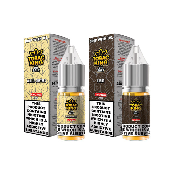 Drip More - Tobac King Salts 10ml Nic Salts (50VG/50PG) 10mg