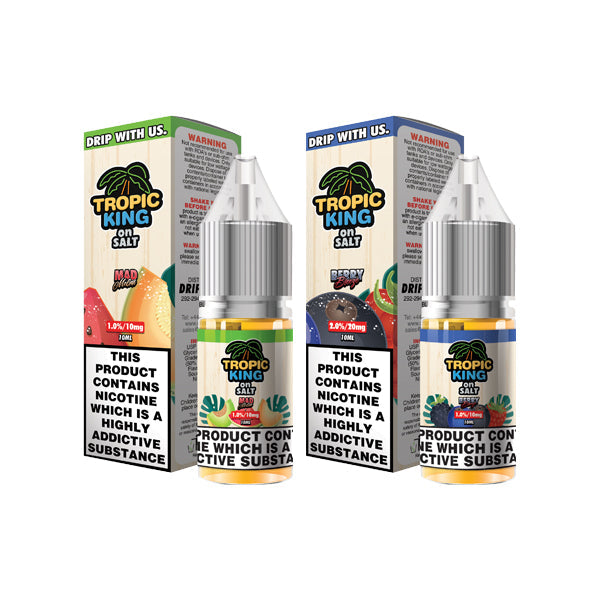 Drip More - Tropic King Salts 10ml Nic Salts (50VG/50PG) 10mg