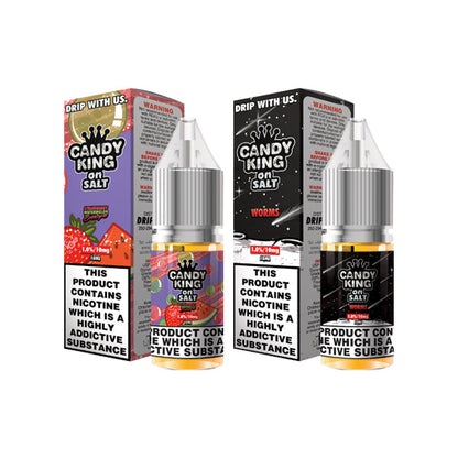 Drip More - Candy King Salts 10ml Nic Salts (50VG/50PG) 20mg