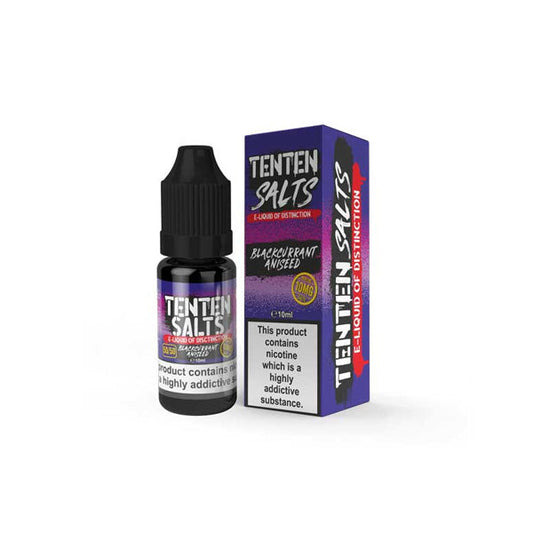 TenTen - 10ml Nic Salts (50VG/50PG) 10mg