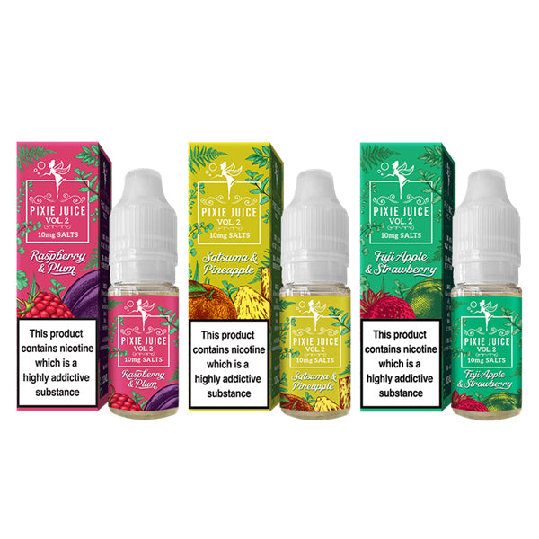 Pixie Juice - Volume 2 10ml Nic Salts (50VG/50PG) 10mg