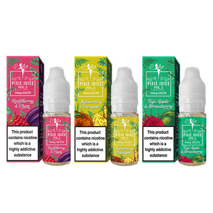 Pixie Juice - Volume 2 10ml Nic Salts (50VG/50PG) 10mg