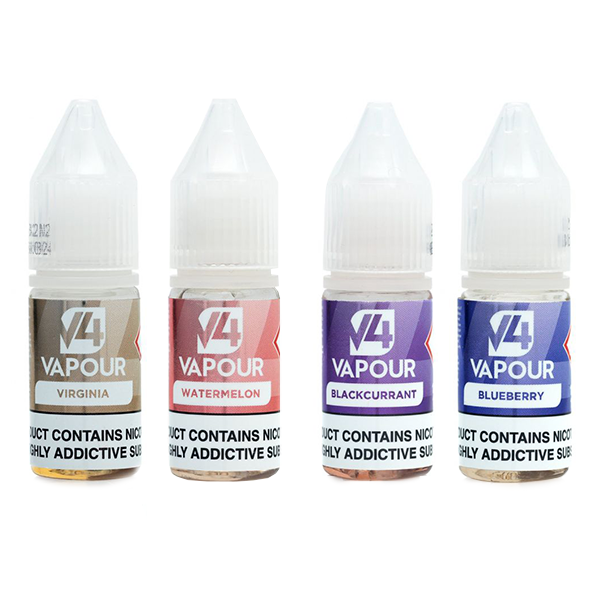 V4 - Vapour Freebase E-Liquid 10ml (50VG/50PG) 6mg