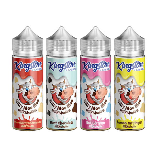 Kingston - Silly Moo Moo Milkshakes 120ml Shortfill 0mg (70VG/30PG)