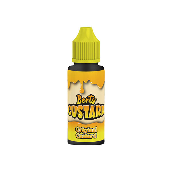 Berts - Custard 120ml Shortfill 0mg (70VG/30PG)