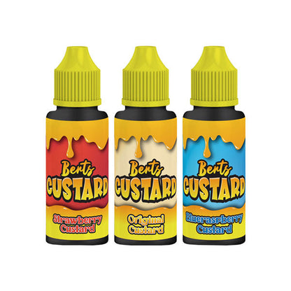 Berts - Custard 120ml Shortfill 0mg (70VG/30PG)