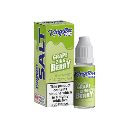 Kingston - Salts 10ml Nic Salts (50VG/50PG) 20mg