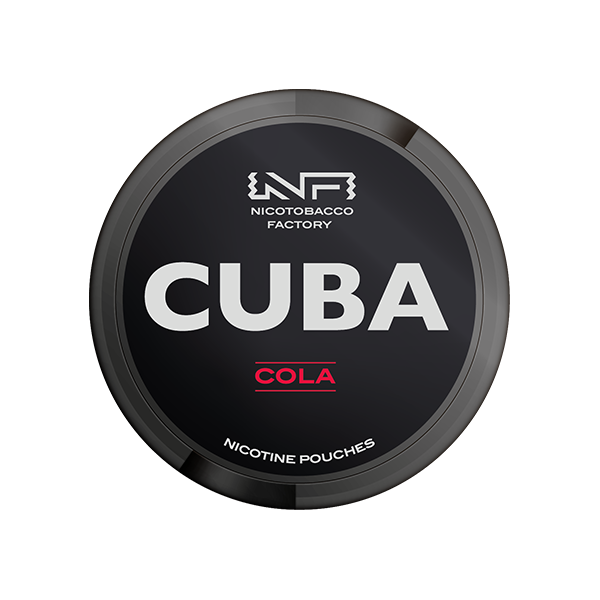 CUBA - Black Nicotine Pouches 43mg - 25 Pouches