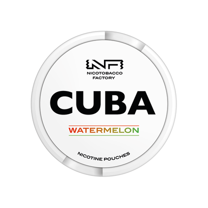 CUBA - White Nicotine Pouches 16mg - 25 Pouches