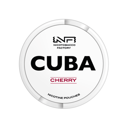 CUBA - White Nicotine Pouches 16mg - 25 Pouches