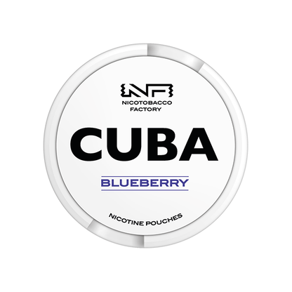 CUBA - White Nicotine Pouches 16mg - 25 Pouches