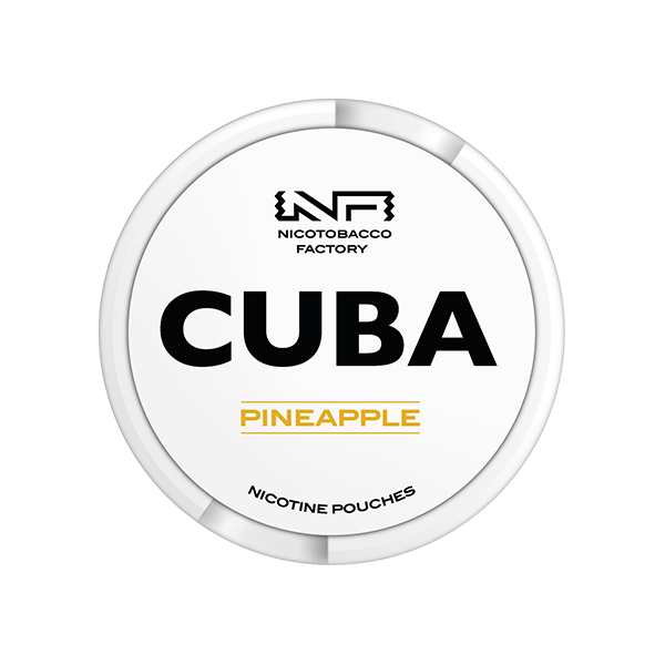 CUBA - White Nicotine Pouches 16mg - 25 Pouches