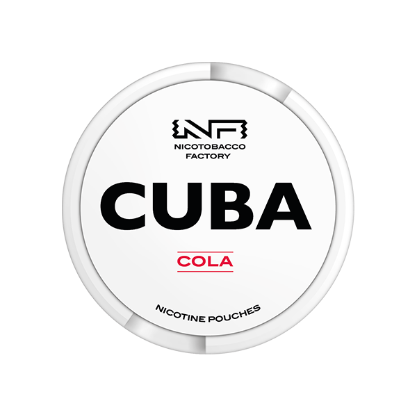 CUBA - White Nicotine Pouches 16mg - 25 Pouches