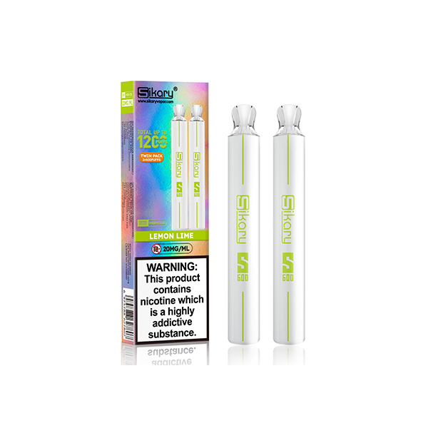 Sikary - S600 Twin Pack Disposable Vapes 1200 Puffs 20mg