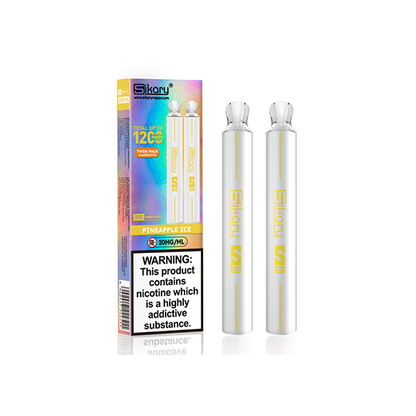 Sikary - S600 Twin Pack Disposable Vapes 1200 Puffs 20mg