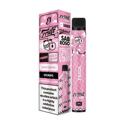 El Fruto - Bar Disposable Vape Device 575 Puffs 20mg