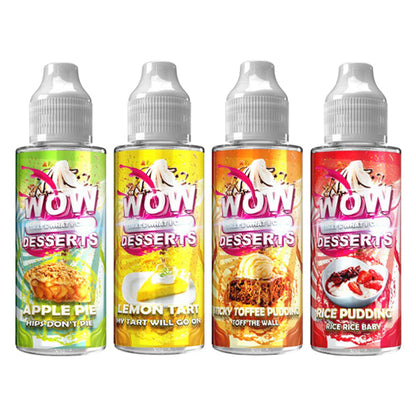 Wow That's What I Call - Desserts 100ml Shortfill 0mg (70VG/30PG)