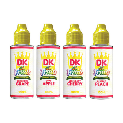 Donut King - Fruits 100ml Shortfill 0mg (70VG/30PG)