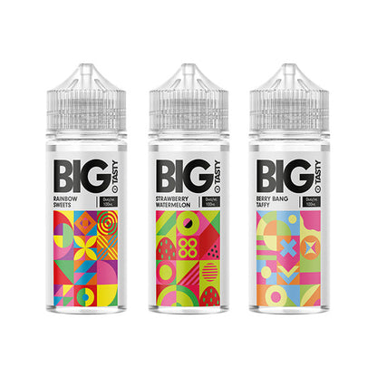 The Big Tasty - Candy Rush 100ml Shortfill 0mg (70VG/30PG)