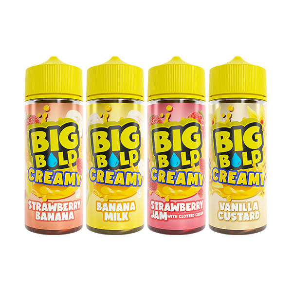 Big Bold - Creamy Series 100ml Shortfill (70VG/30PG) 0mg